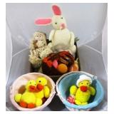 Box lot of Easter Items