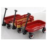 set of 3 radio flyer wagons