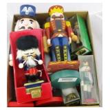 Box lot of nutcrackers