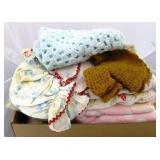 Box lot of baby items