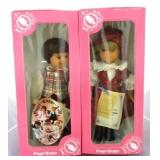 Set of 2 Fugel- Ruppe Dolls