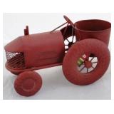 Metal tractor planter