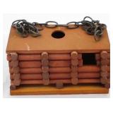 Log Cabin Birdhouse