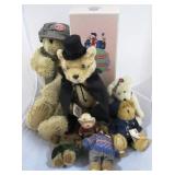 Box lot of assorted teddy bears