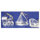 Swavorski crystal ornaments