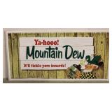 Mountain Dew sign
