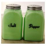 Jadeite salt & pepper