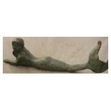 Lying down mermaid