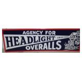 Agency for Headlight overalls sign
