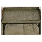 Galvanized tray