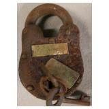 Pad lock with keys