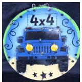 4x4 Jeep sign