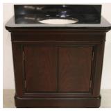 Kaco bathroom vanity with sink & marble top