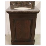 Kaco bathroom vanity with sink & marble top