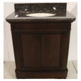 Kaco bathroom vanity with sink & marble top
