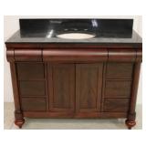 Kaco bathroom vanity with sink & marble top