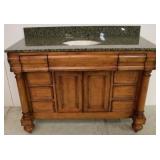 Kaco bathroom vanity with sink & marble top