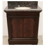 Kaco bathroom vanity with sink & marble top