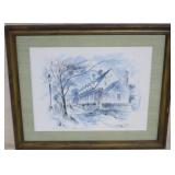 Williamsburg Homes Art Print