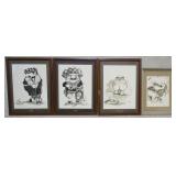 Group of 4 Prints