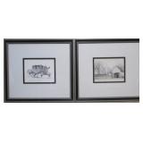Group of 4 prints