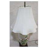 Flower painted Lamp