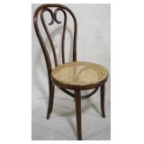 Caned seat chair