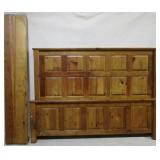 King size Bed with Rails