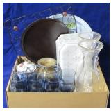 Box lot of Household items