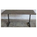 Industiral table as is