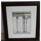 Architech print in frame