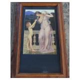 Woman and Child in frame