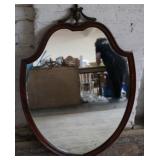 Shield shaped Mirror