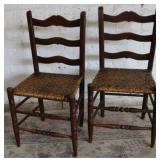 Weaved Ladder back chair