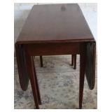 Drop side table
