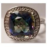 Tanzanite ring sz 7