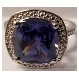 amethyst ring sz 7