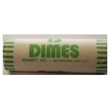 Roll of Mercury Dimes
