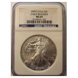 2008 NGC MS69 ASE SLAB