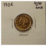 1904 $2.50 GOLD LIBERTY