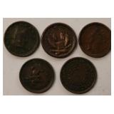 Civil war tokens