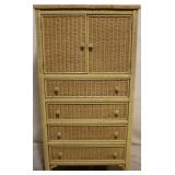 Wicker Wardrobe by Henry Link