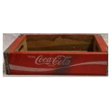 Wooden coca cola crate
