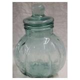 Glass jar with lid