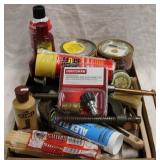 box lot of assorted items