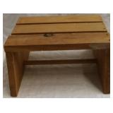 wooden step stool