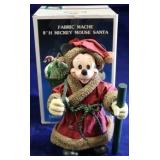 Mickey Mouse santa figure