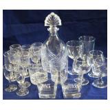 Lot of assorted glasswares