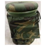 Camoflauge Bucket with swivel top