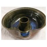 Signed art pottery bowl